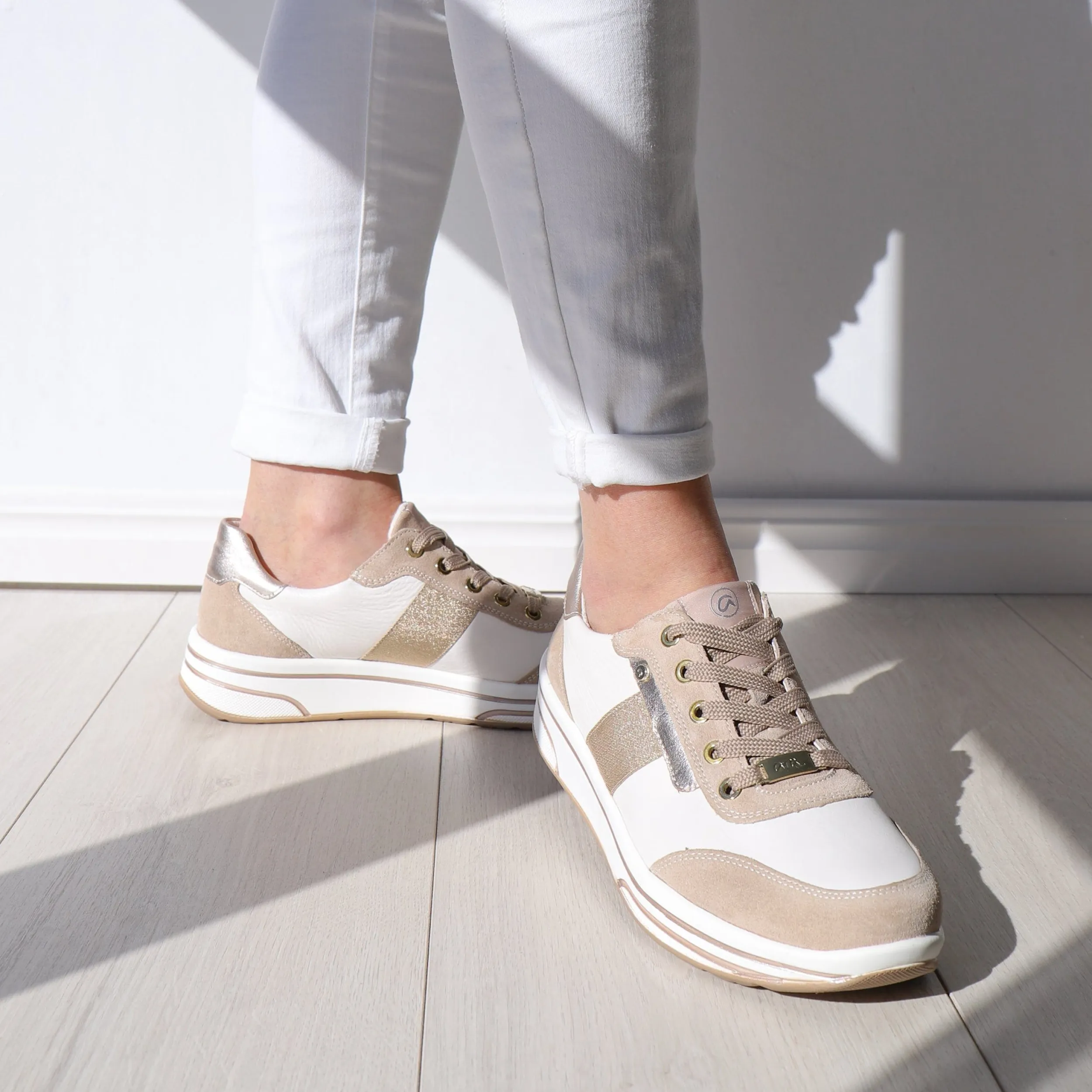 Sneakers | ARA 32442 Sand